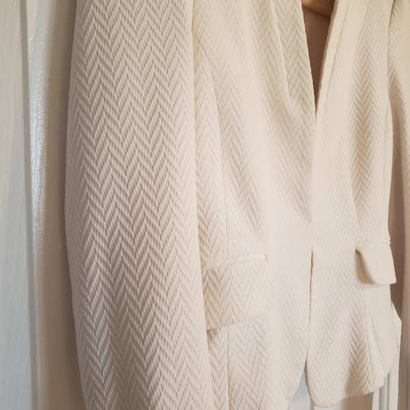 H&M white suite jacket - Picture 4 of 5